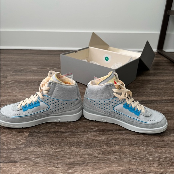 Jordan 2 Retro SP/ Union Grey Fog - Picture 4 of 9